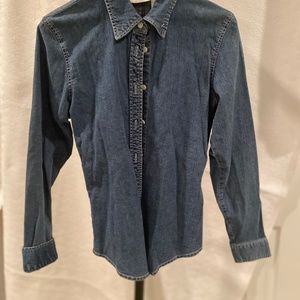 DKNY Jeans Button Up Top